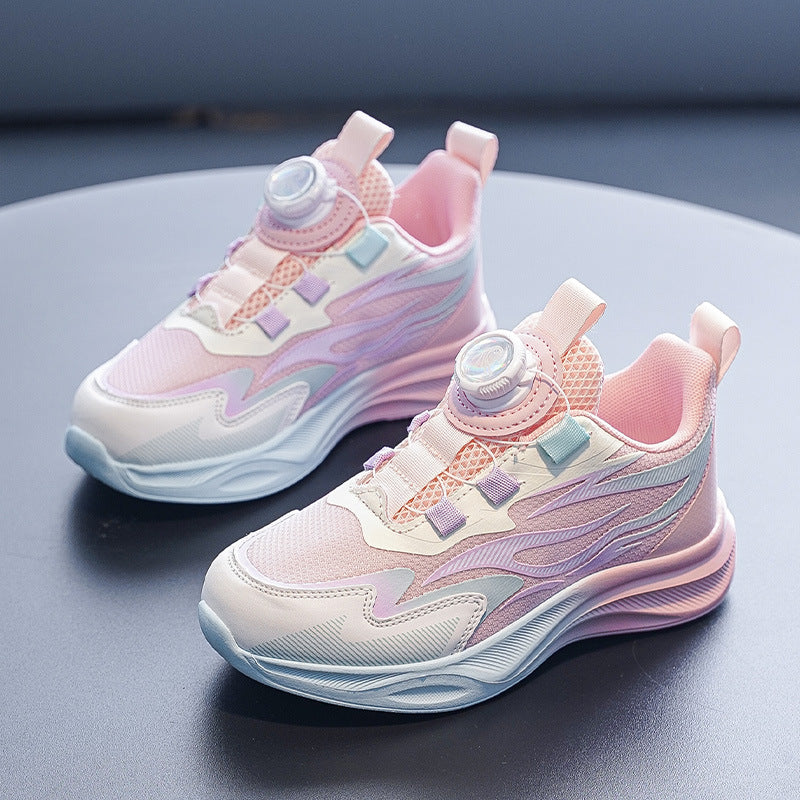 Girls Leather Sports Shoes