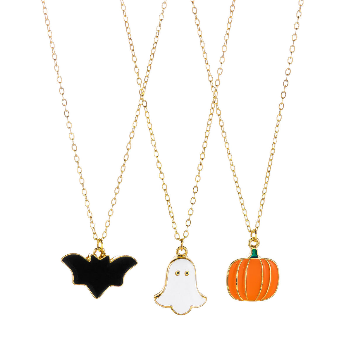 Cute Ghost Pendant Clavicle Chain