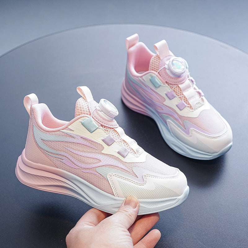 Girls Leather Sports Shoes