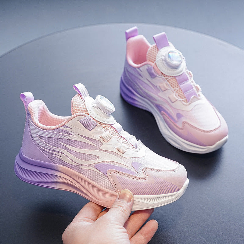 Girls Leather Sports Shoes