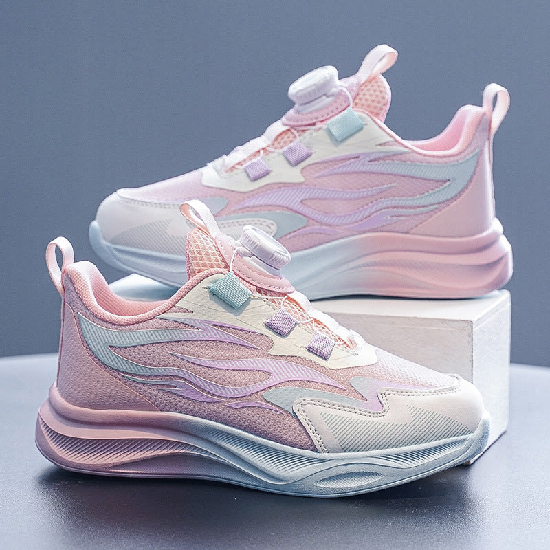 Girls Leather Sports Shoes